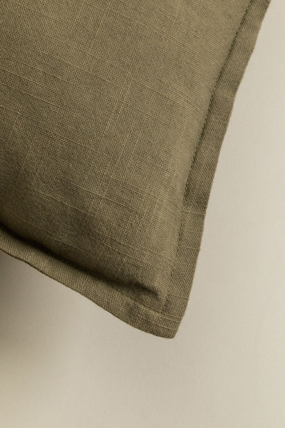 Square cushion 45x45 cm in Elezar cotton, gallery image 5