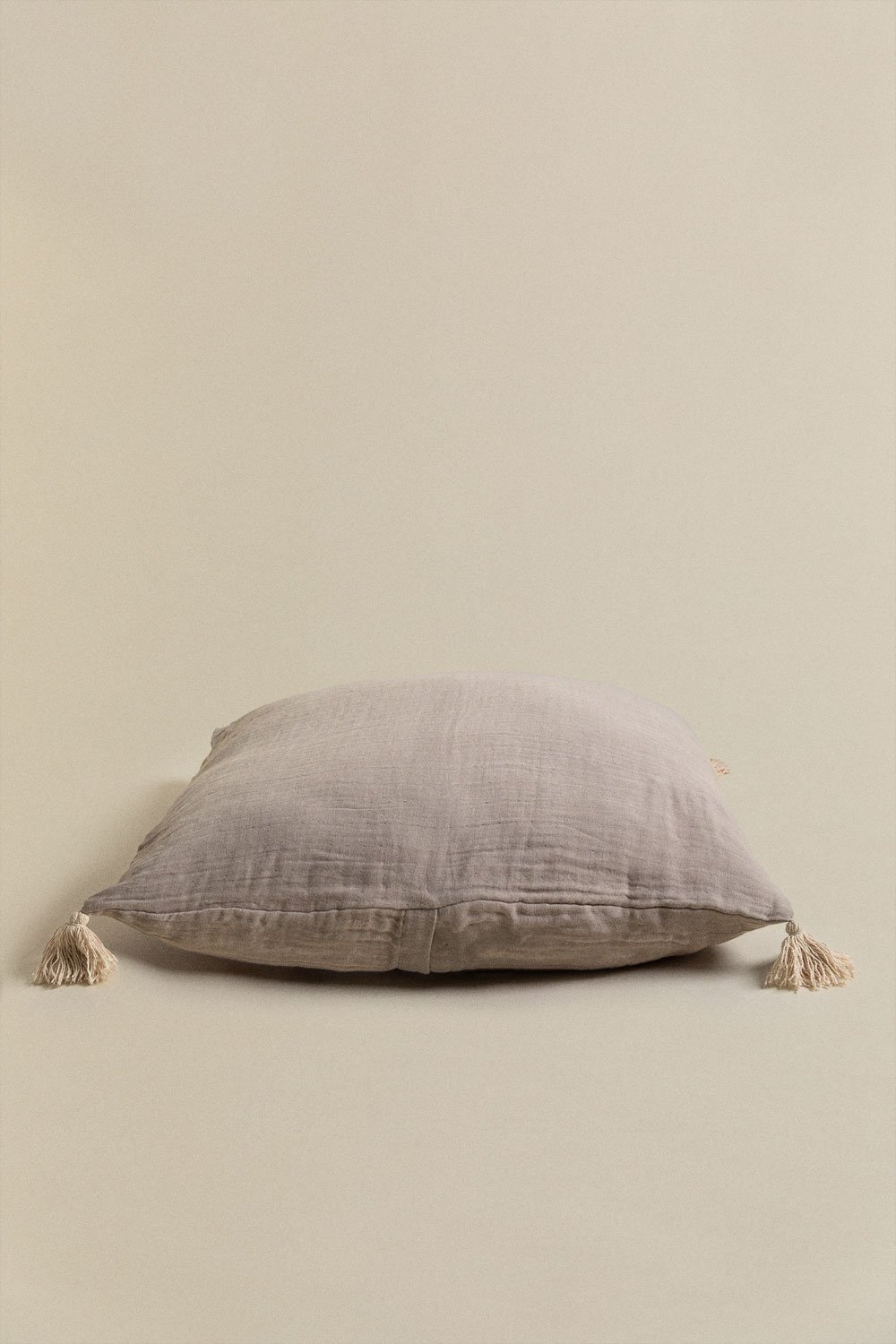 Square Cotton Cushion (60x60 cm) Sozume - SKLUM