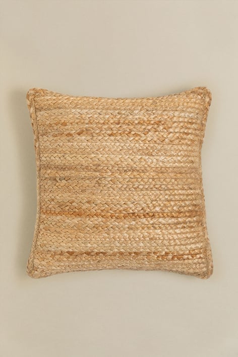 Square jute cushion (40x40 cm) Ticmon