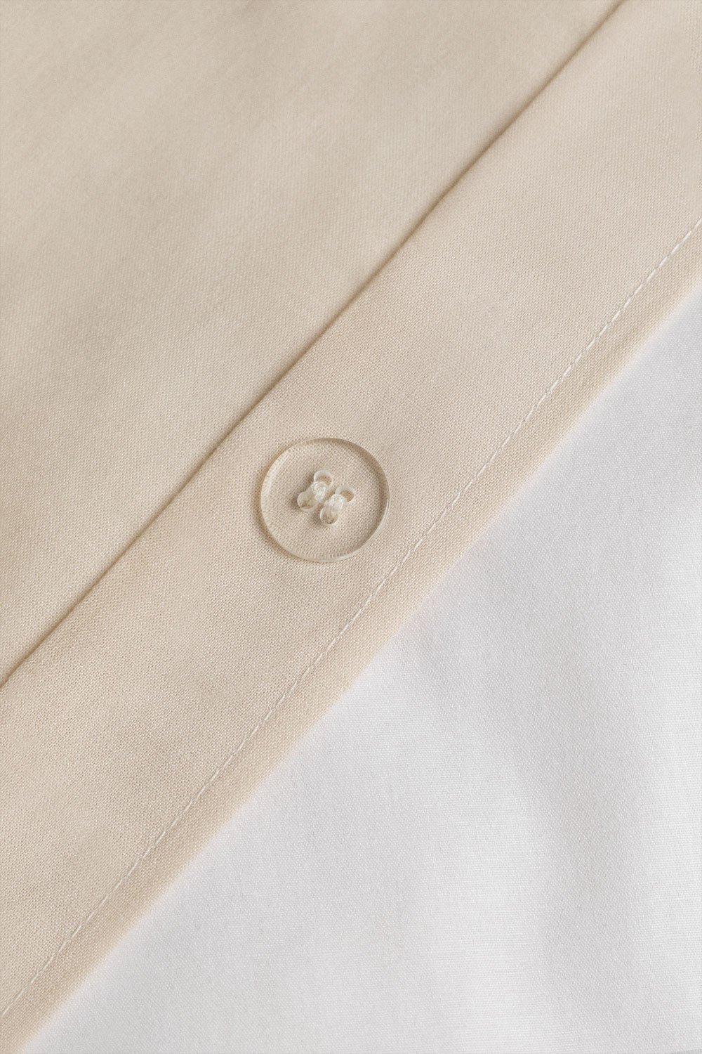 Lesia 180 thread count percale cotton duvet cover, gallery image 4