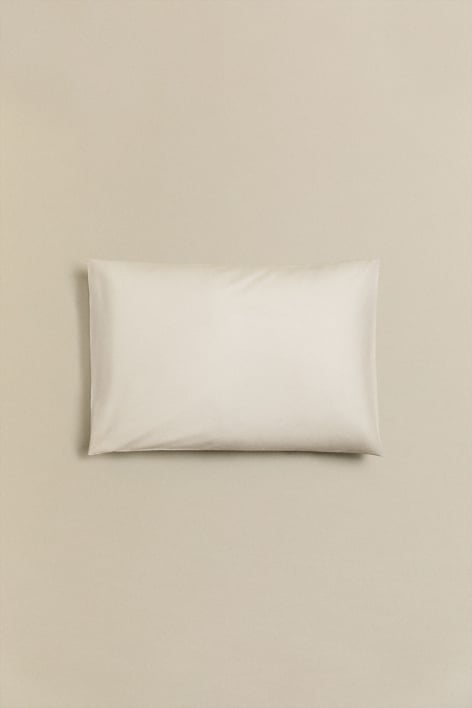 Agassi 180 thread count percale cotton pillowcase