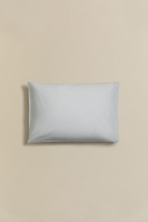 Agassi 180 thread count percale cotton pillowcase