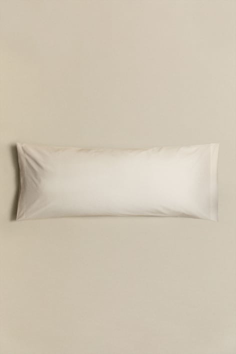 Agassi 180 thread count percale cotton pillowcase