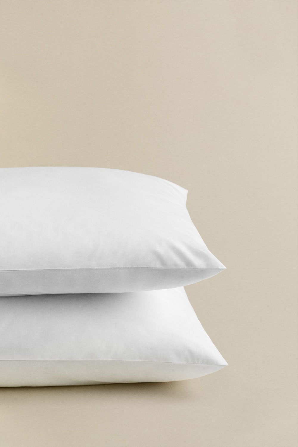 Set of 2 pillowcases in 180-thread-count Lesia cotton percale, gallery image 2