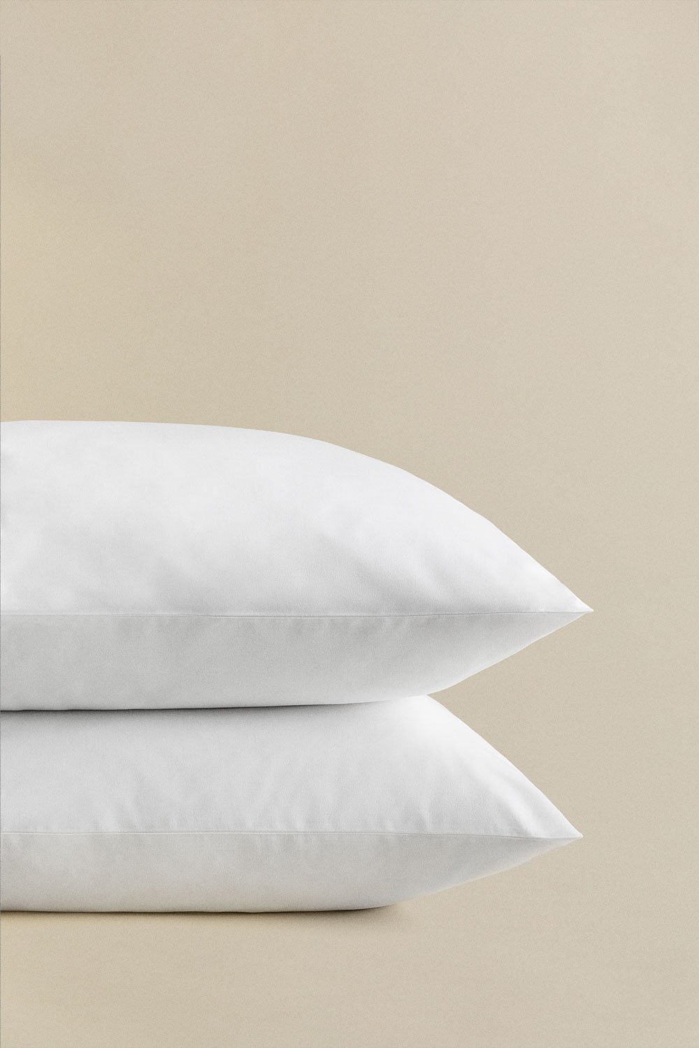 Set of 2 pillowcases in 180-thread-count Lesia cotton percale, gallery image 2