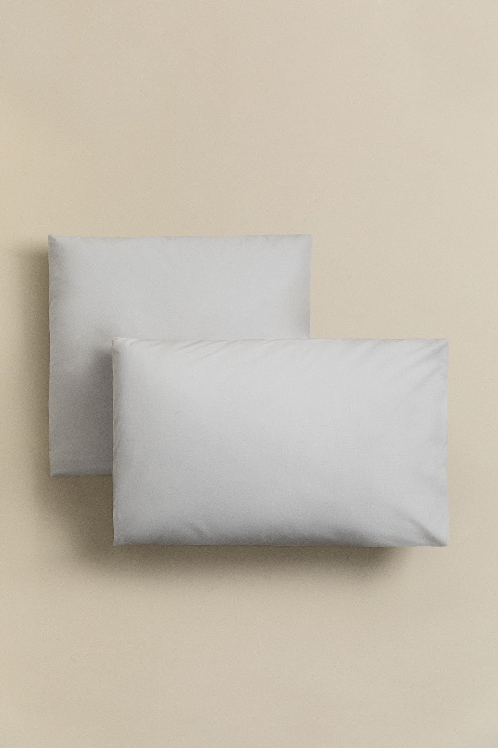 Set of 2 Pillowcases in Lesia 180 Thread Count Percale Cotton, gallery image 1