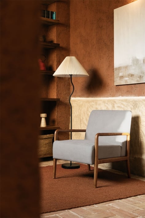 Maylene armchair - Light Grey