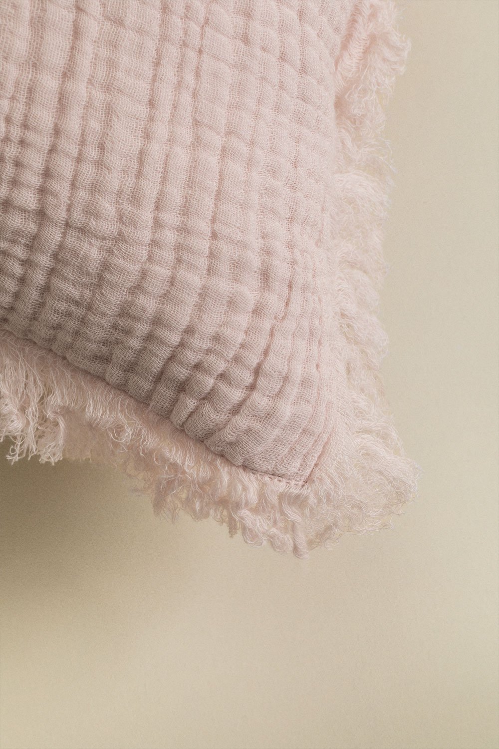 Square Cotton Gauze Cushion (45x45 cm) Jobert, gallery image 5