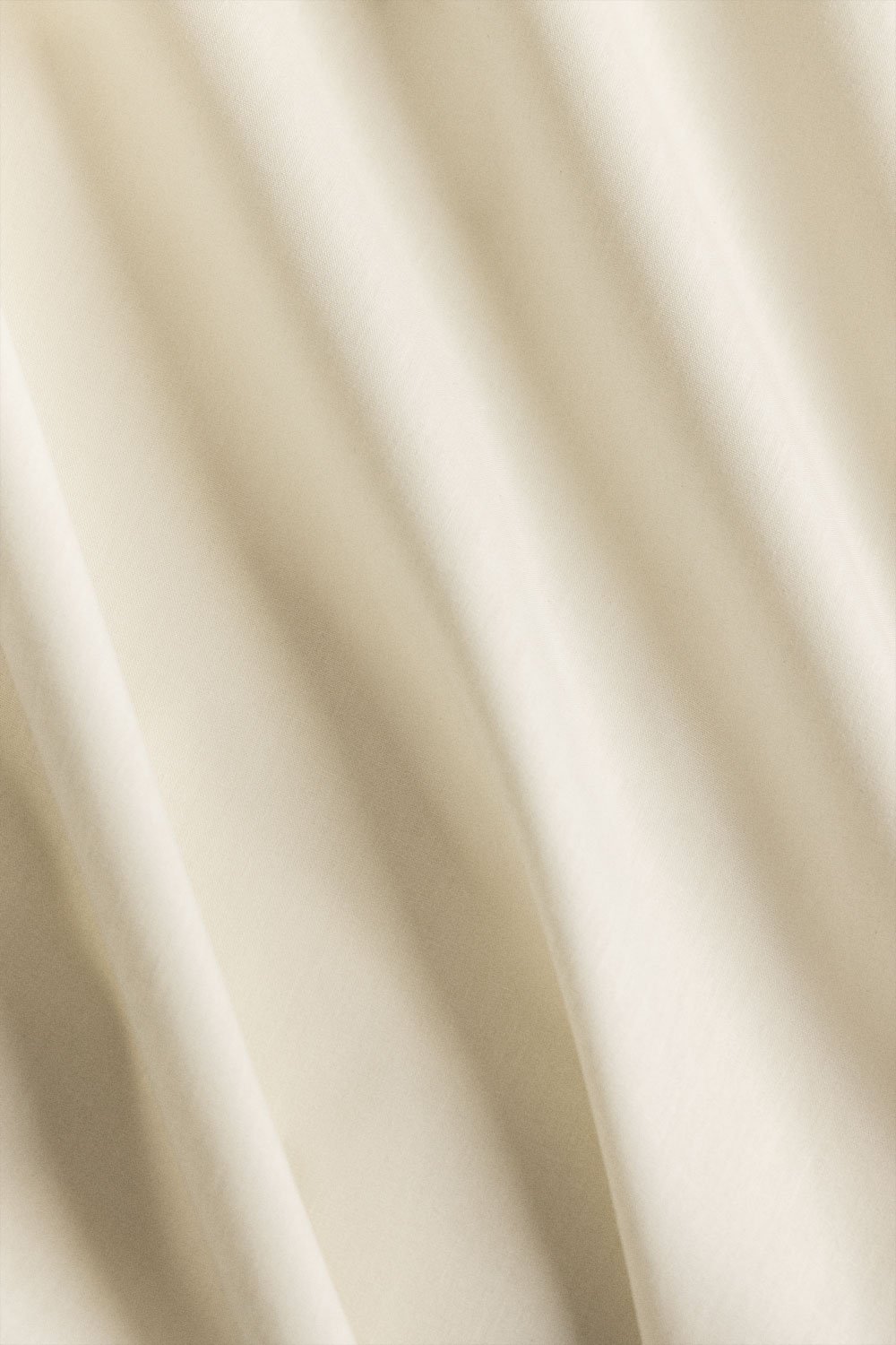 Top sheet in 180-thread count percale cotton for 90 cm bed Agassi, gallery image 4