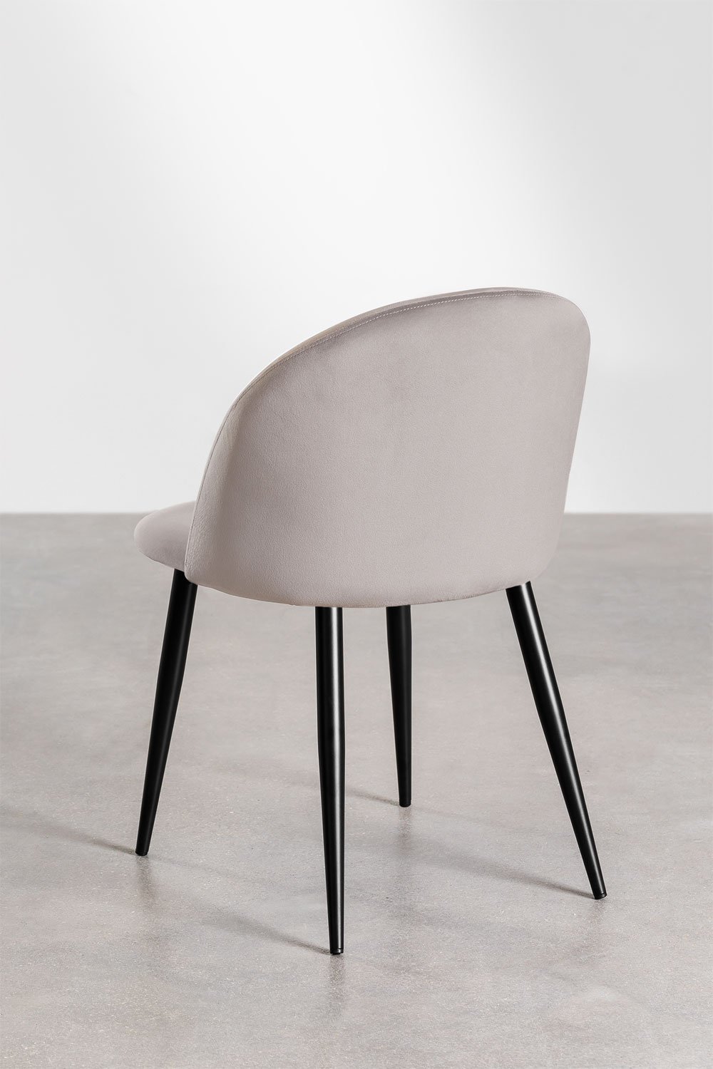 Kana velvet dining chair, gallery image 3