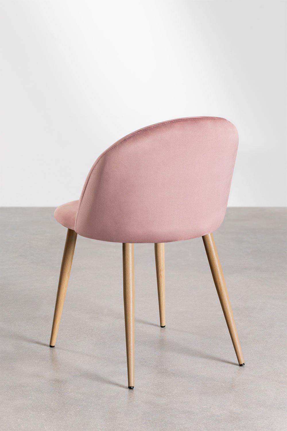 Kana velvet dining chair, gallery image 4