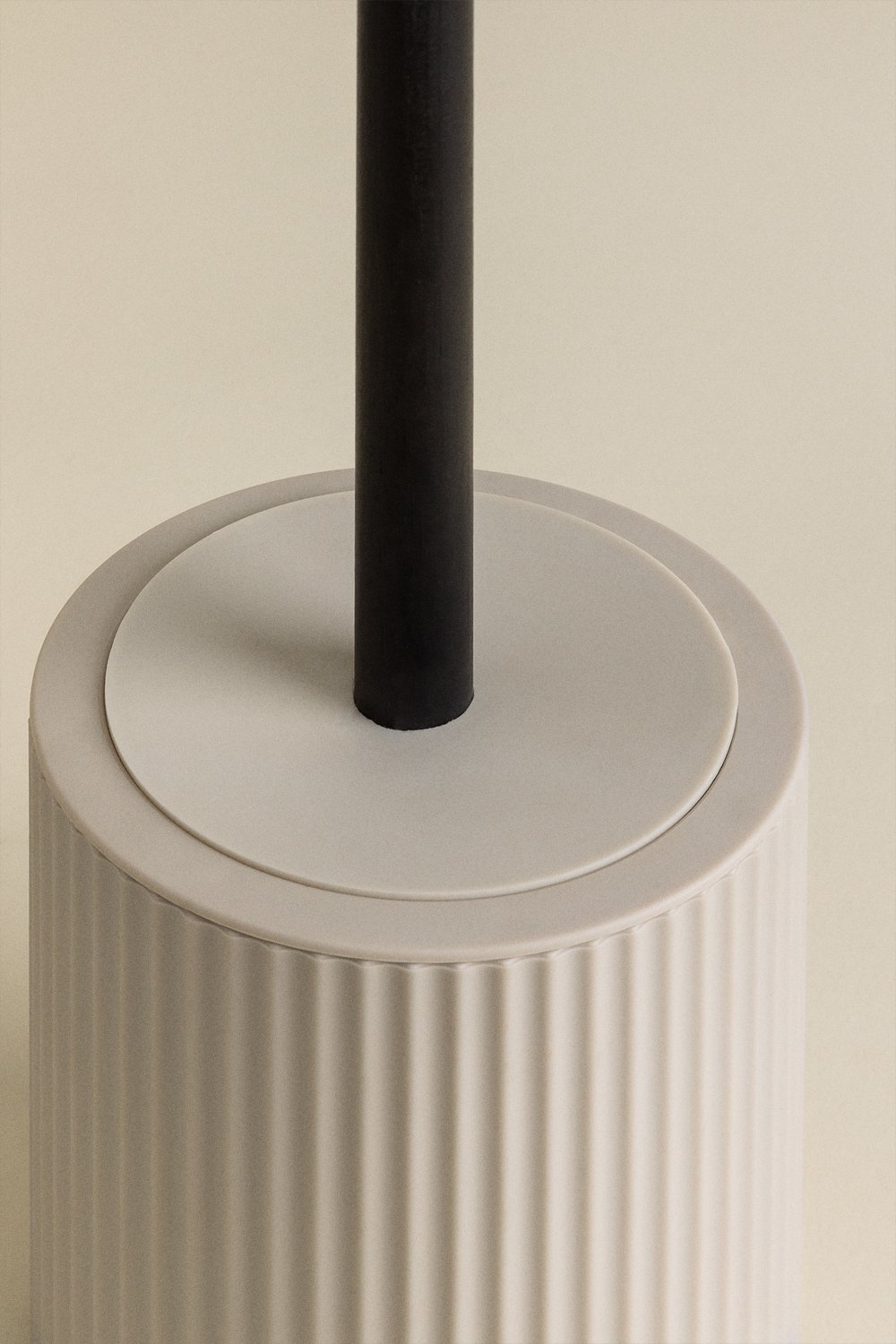 Toilet Brush in ABS and Ozene Bamboo, gallery image 3