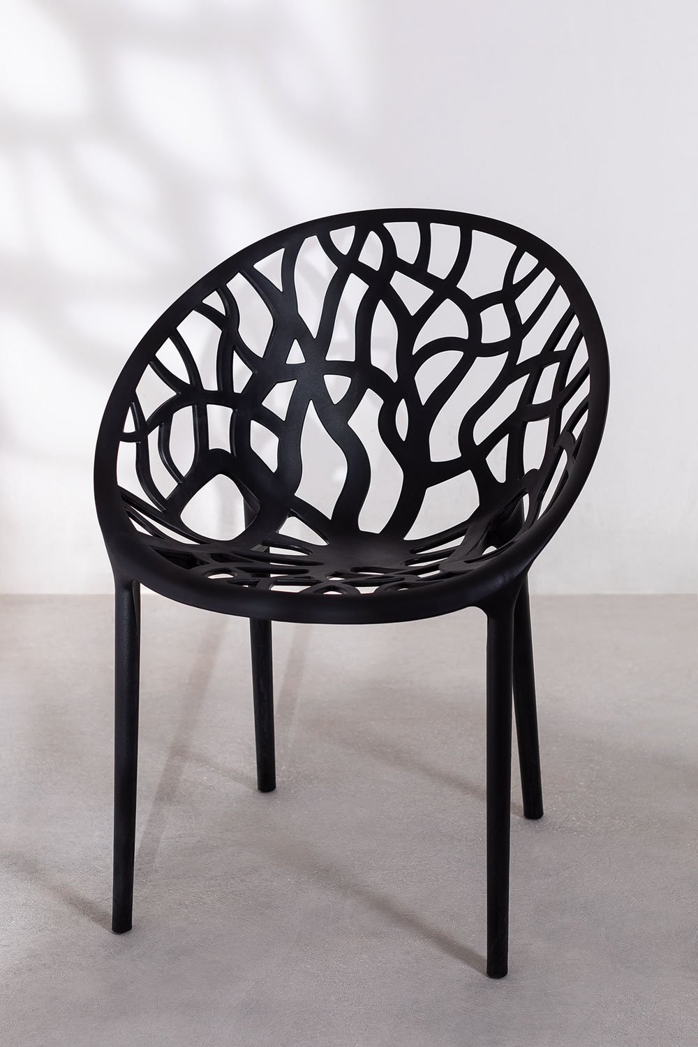 Valerie Ø125 cm round aluminum table set and 6 Ores garden chairs, gallery image 5