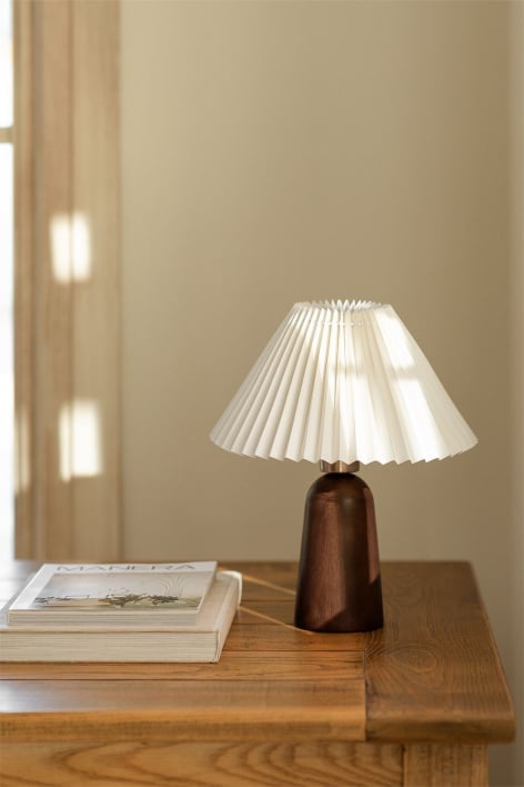 Wooden Table Lamp Jeremaia