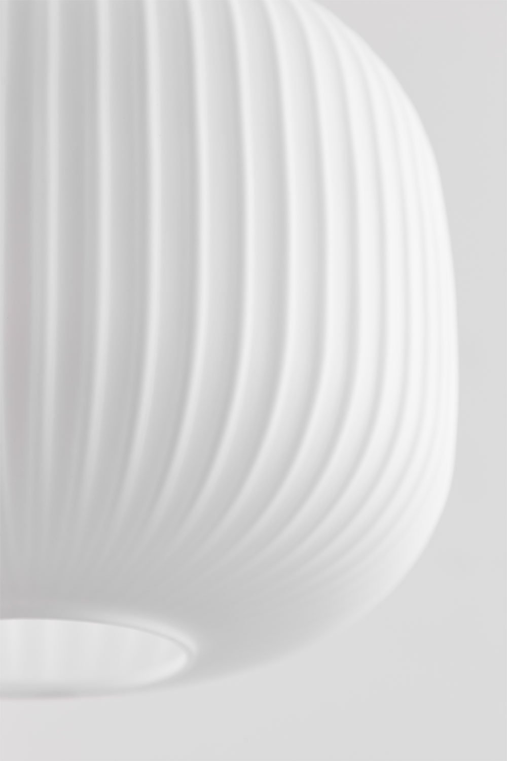 Bruner Metal and Glass Ceiling Lamp, gallery image 4