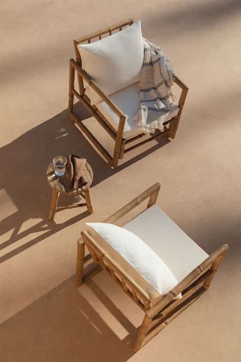 Livayna Bamboo Garden Armchair