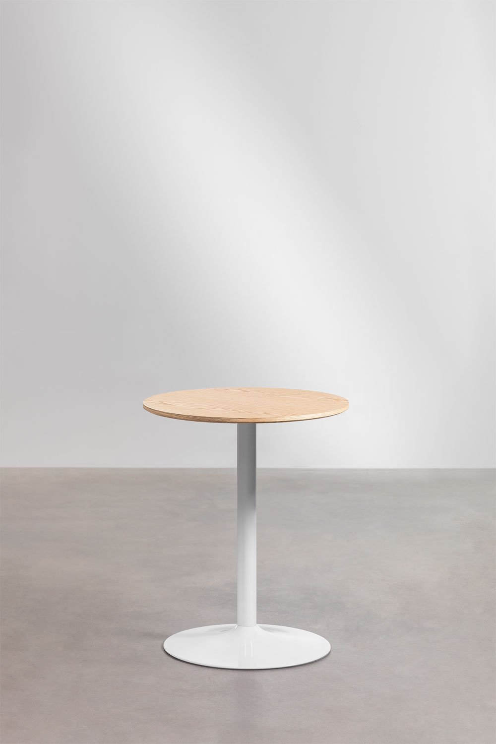 Round Dining Table in MDF and Metal Yvetta , gallery image 2