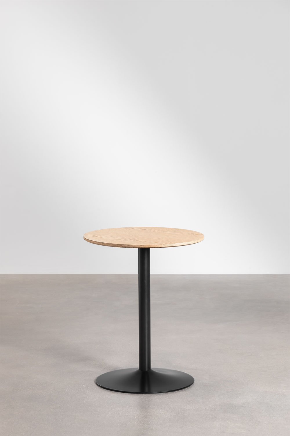 Round Dining Table in MDF and Metal Yvetta , gallery image 2