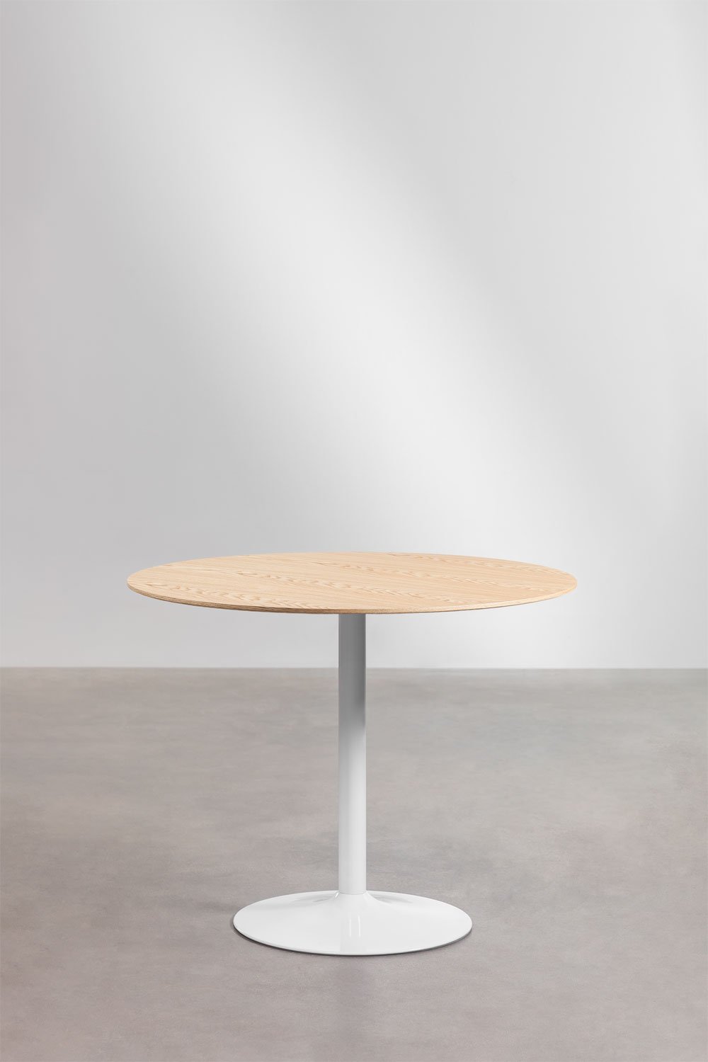 Round Dining Table in MDF and Metal Yvetta , gallery image 2