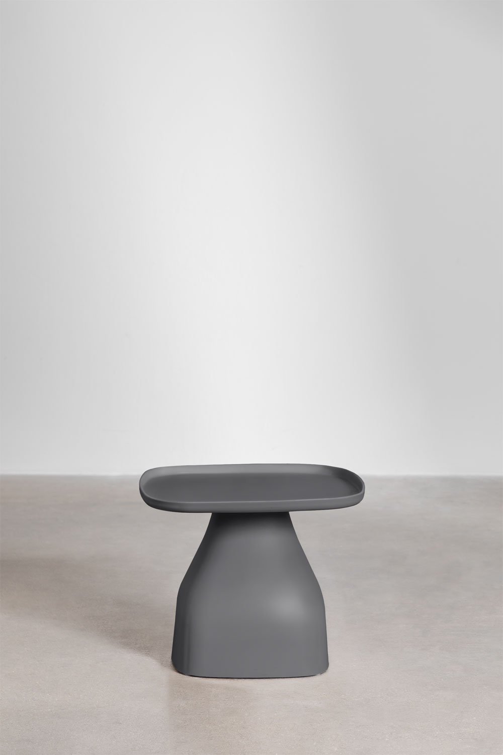 Square Garden Side Table 50x50 cm in Polypropylene Jubarri, gallery image 2