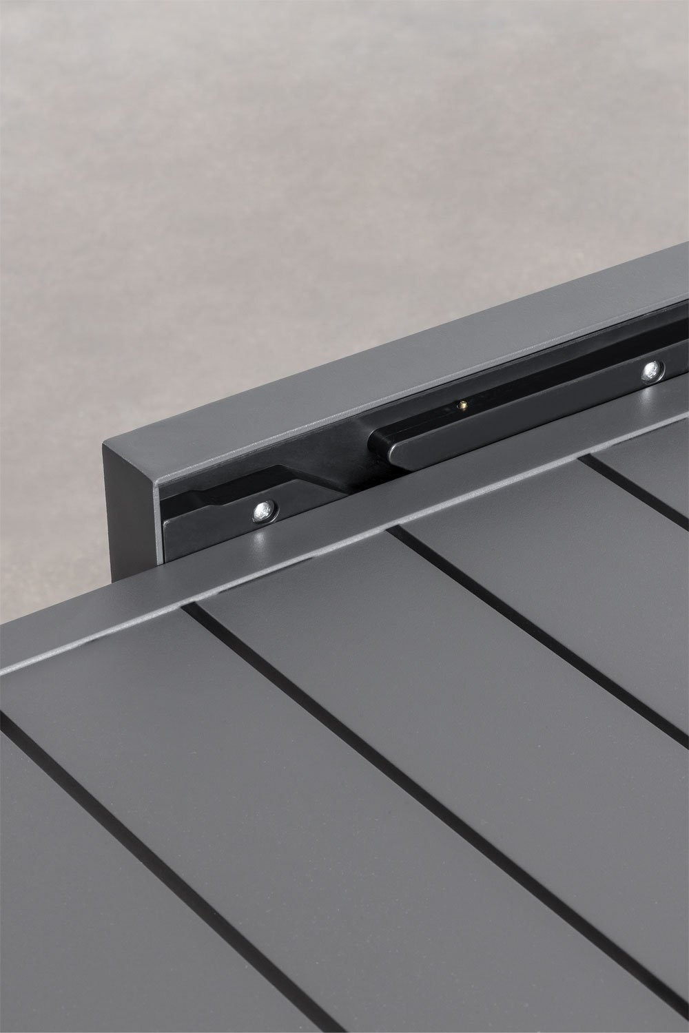 Starmi extendable garden table 90-180x90 cm aluminum, gallery image 5