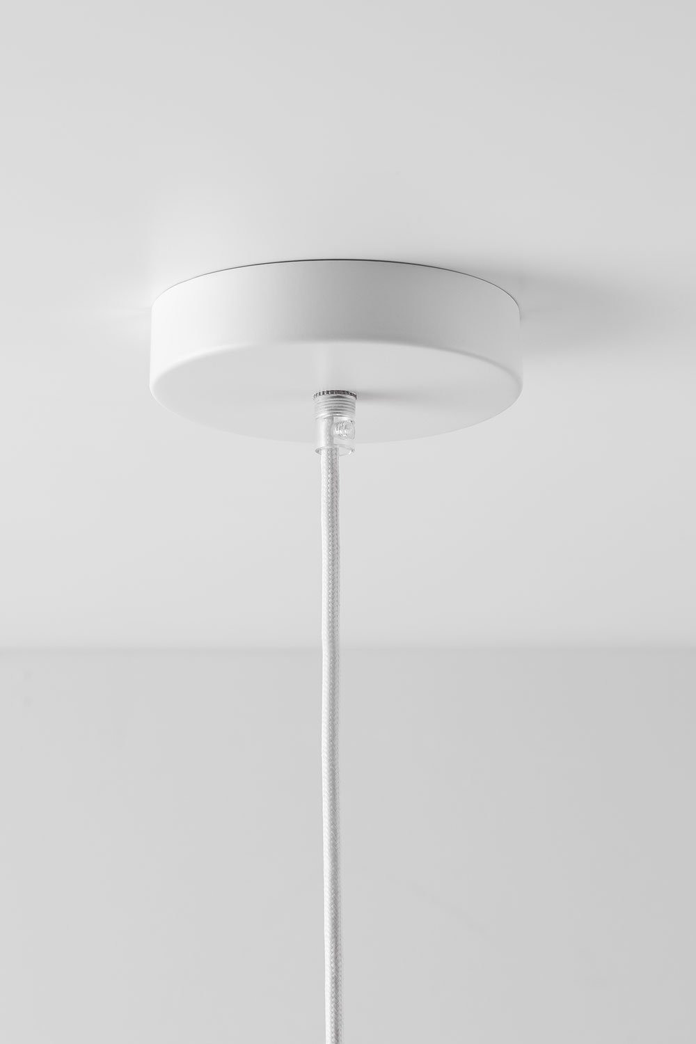 Massina linen ceiling lamp, gallery image 5