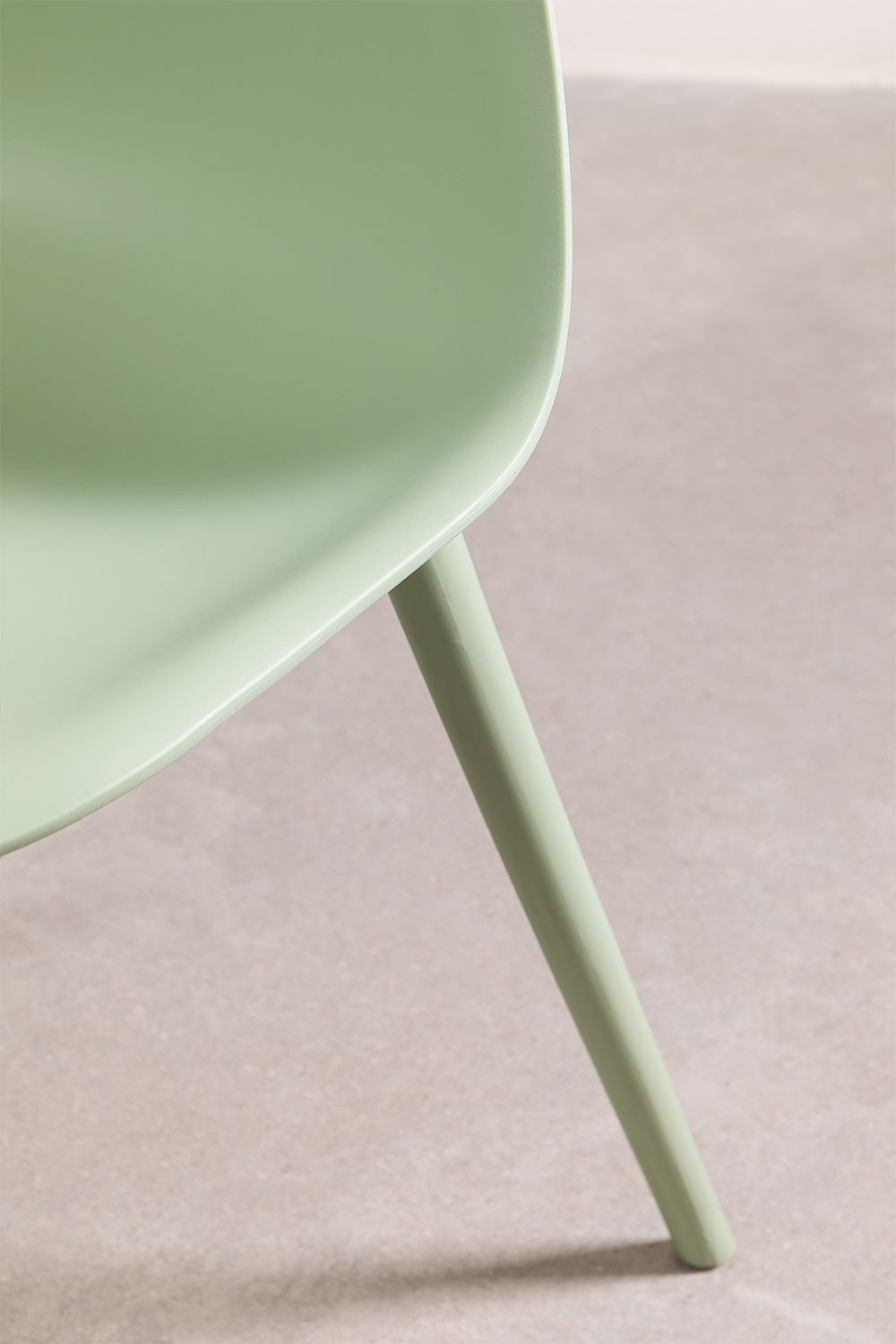 Pack of 2 Scand polypropylene garden chairs, gallery image 5