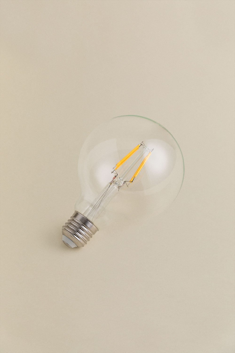 LED Filament Bulb E27 G95 10W, gallery image 1