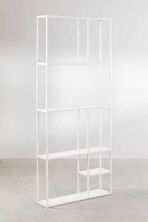 Modular Steel Wall Shelf (80 cm) Thura - Gardenia White