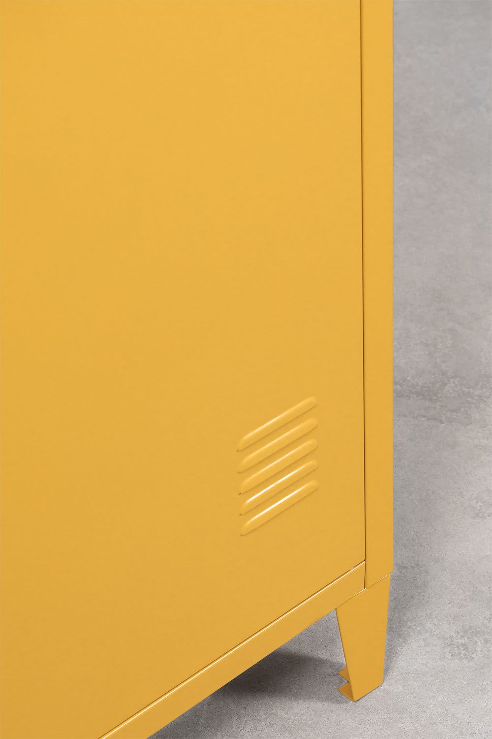 Locker Wardrobe 40x140 cm in albero yellow Steel Pohpli, gallery image 7