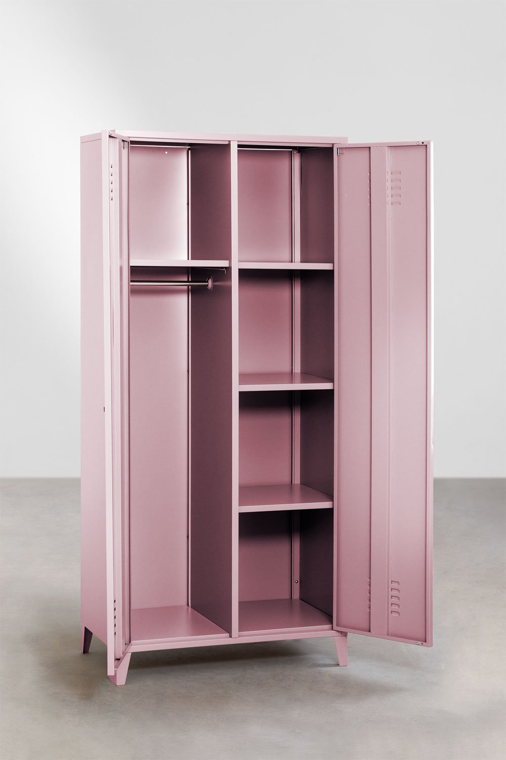 Pohpli steel 2-door locker cabinet   , gallery image 3