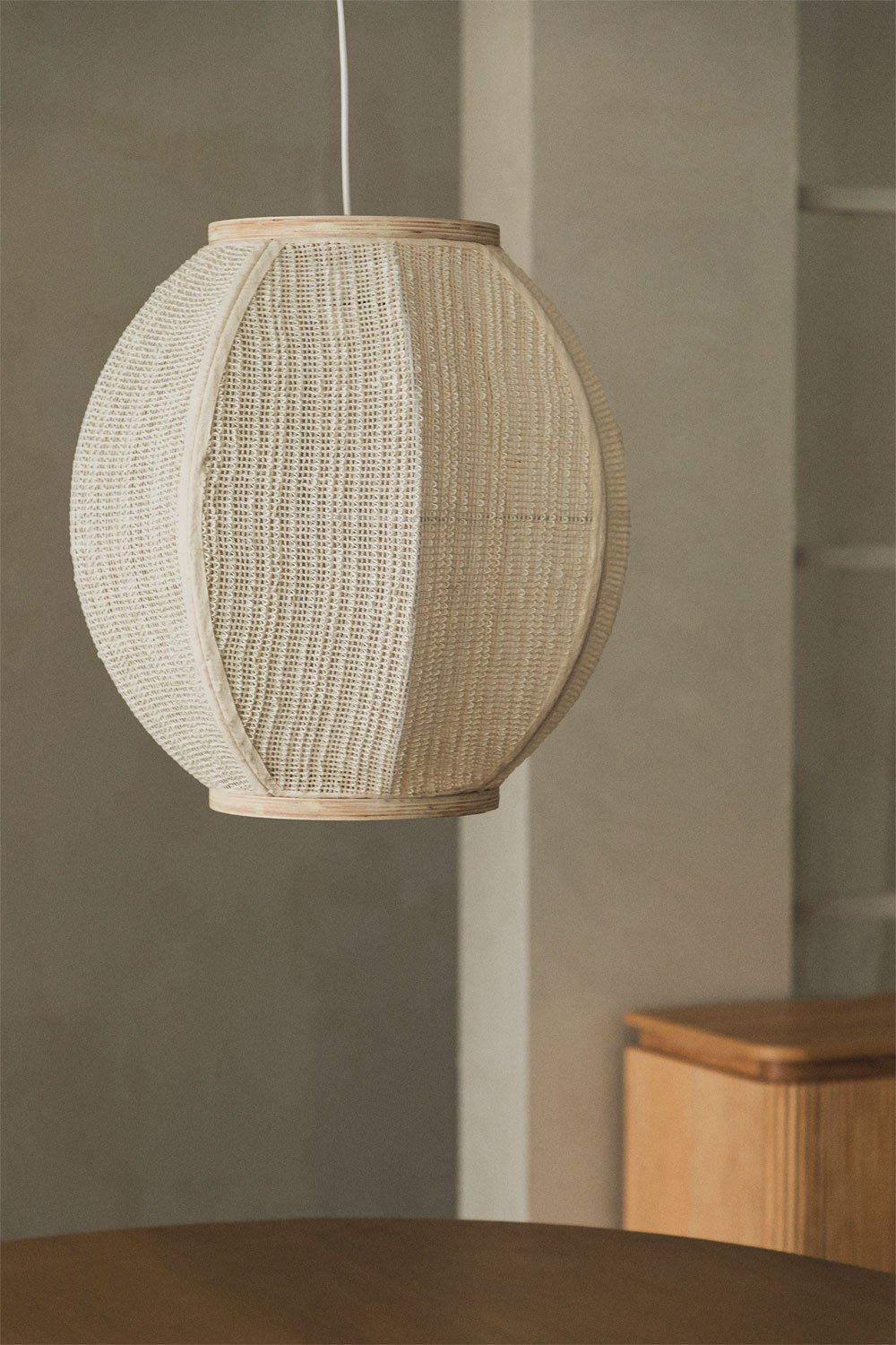 Ziyec Linen Ceiling Lamp, gallery image 1