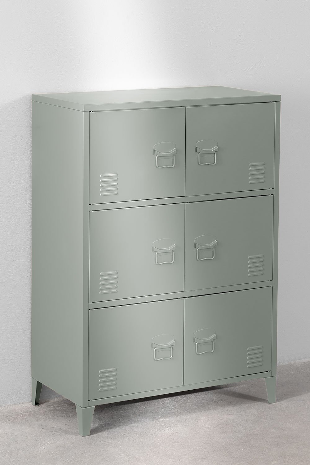 Pohpli 6-Door Steel Locker Drawer, gallery image 2