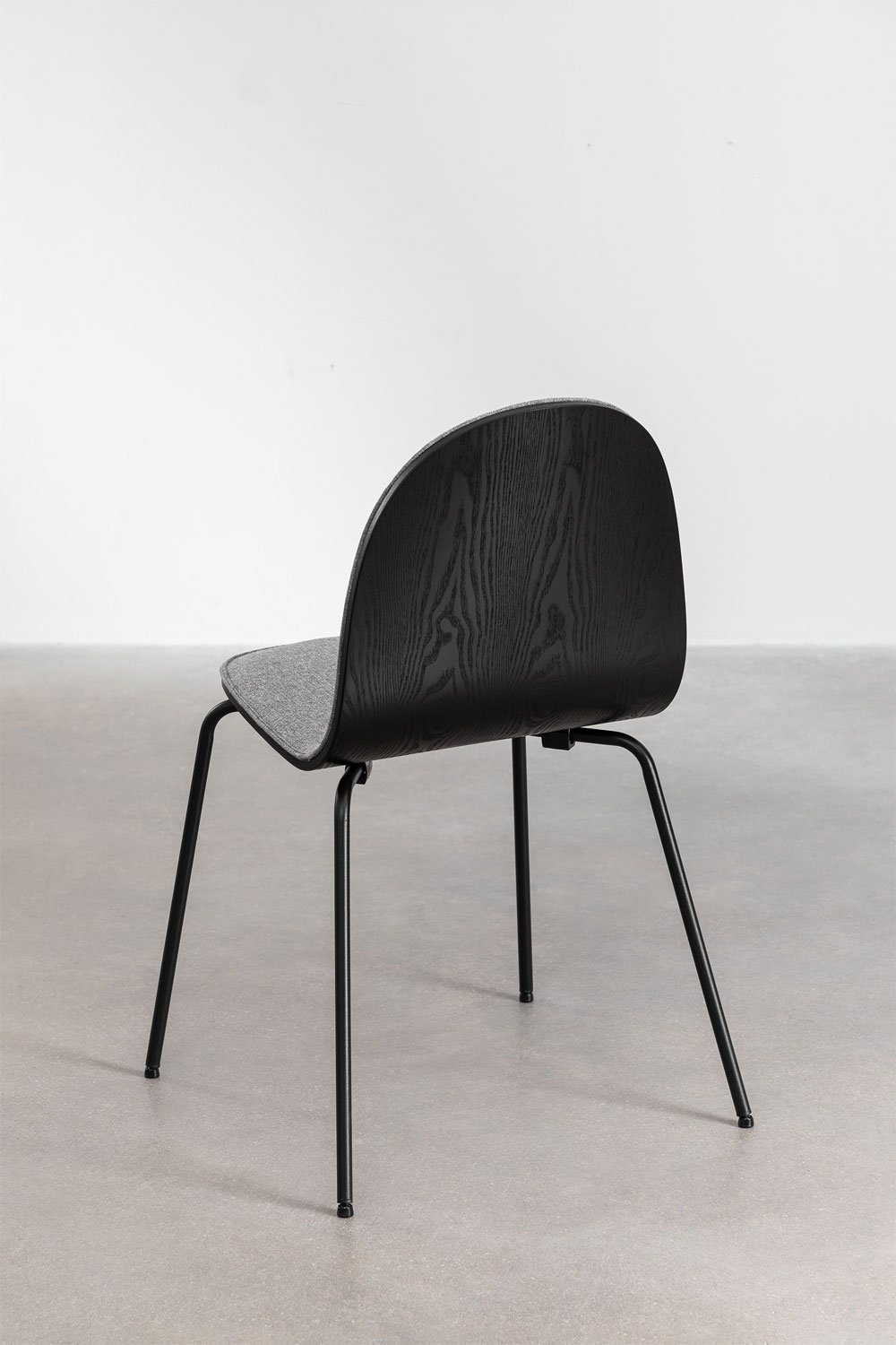 Maeve dining chair in fabric and steel, gallery image 5