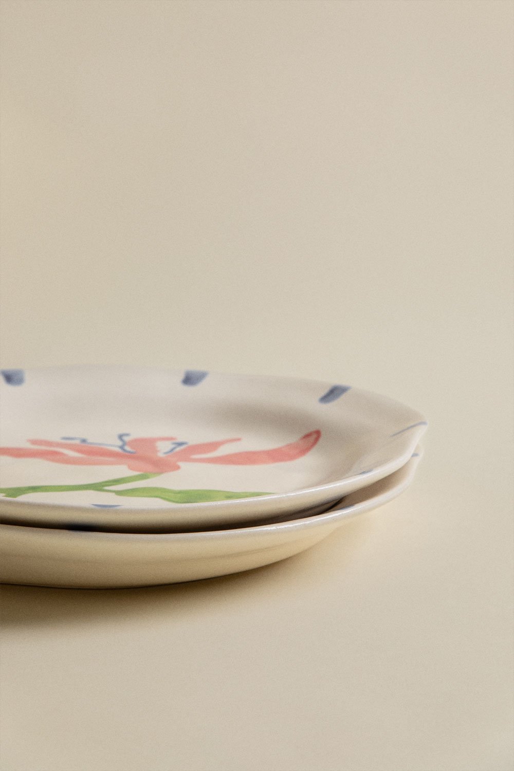 Pack of 2 Marneda stoneware dinner plates, gallery image 5