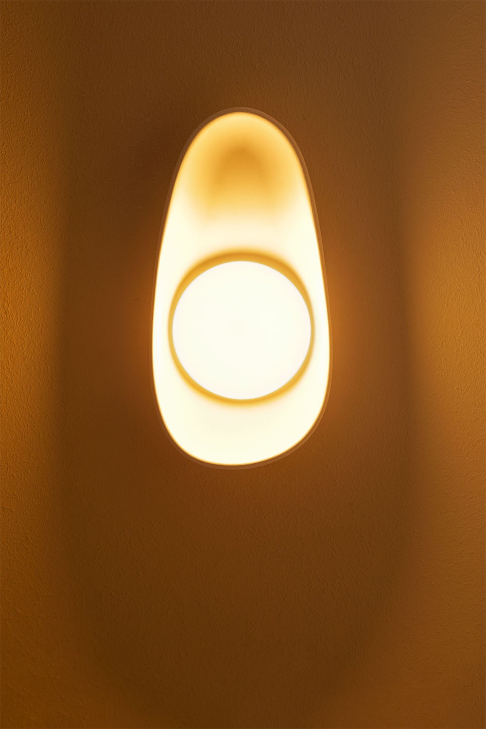 Givert LED plaster wall light, gallery image 2