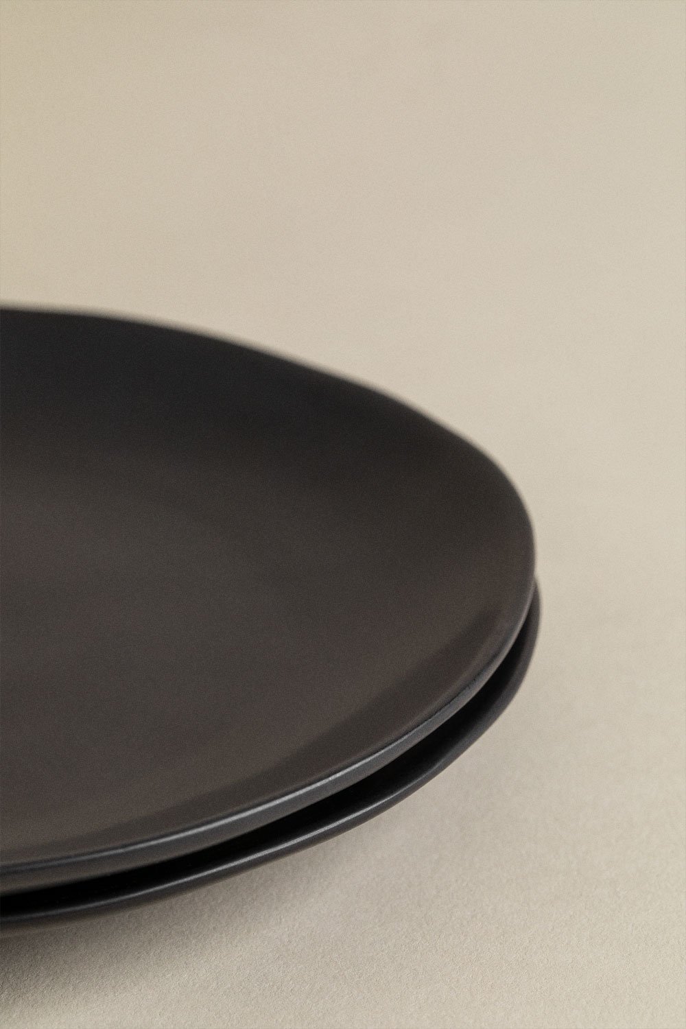 Pack of 2 Belvere stoneware dessert plates, gallery image 5