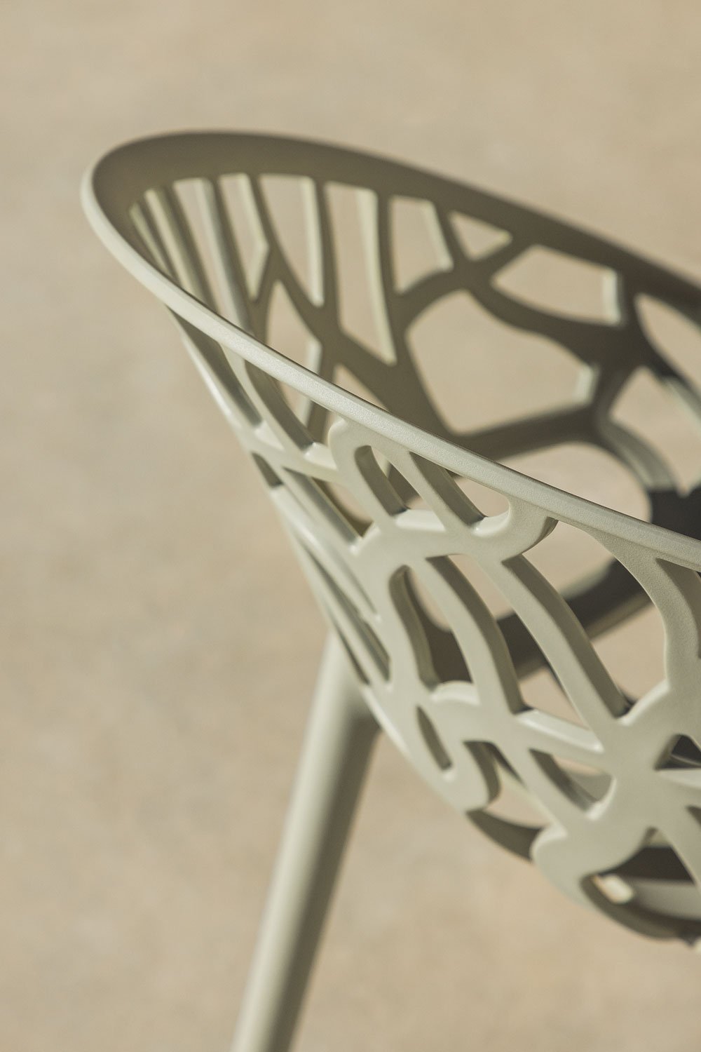 Pack of 2 stackable garden chairs in polypropylene Ores, gallery image 2