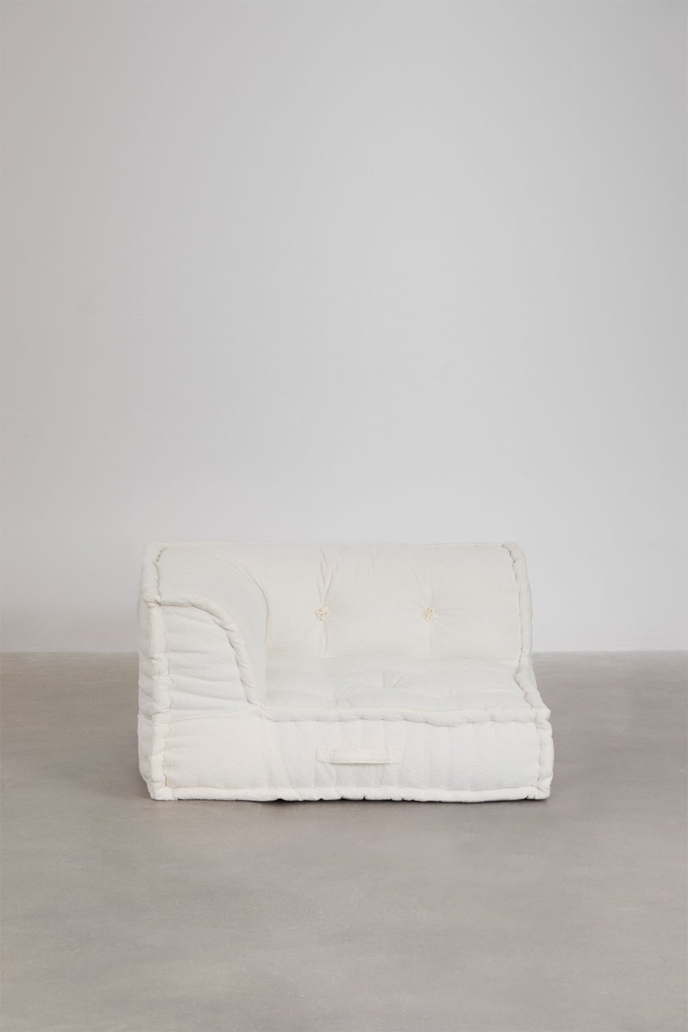 Dhel corner modular sofa in cotton, gallery image 4