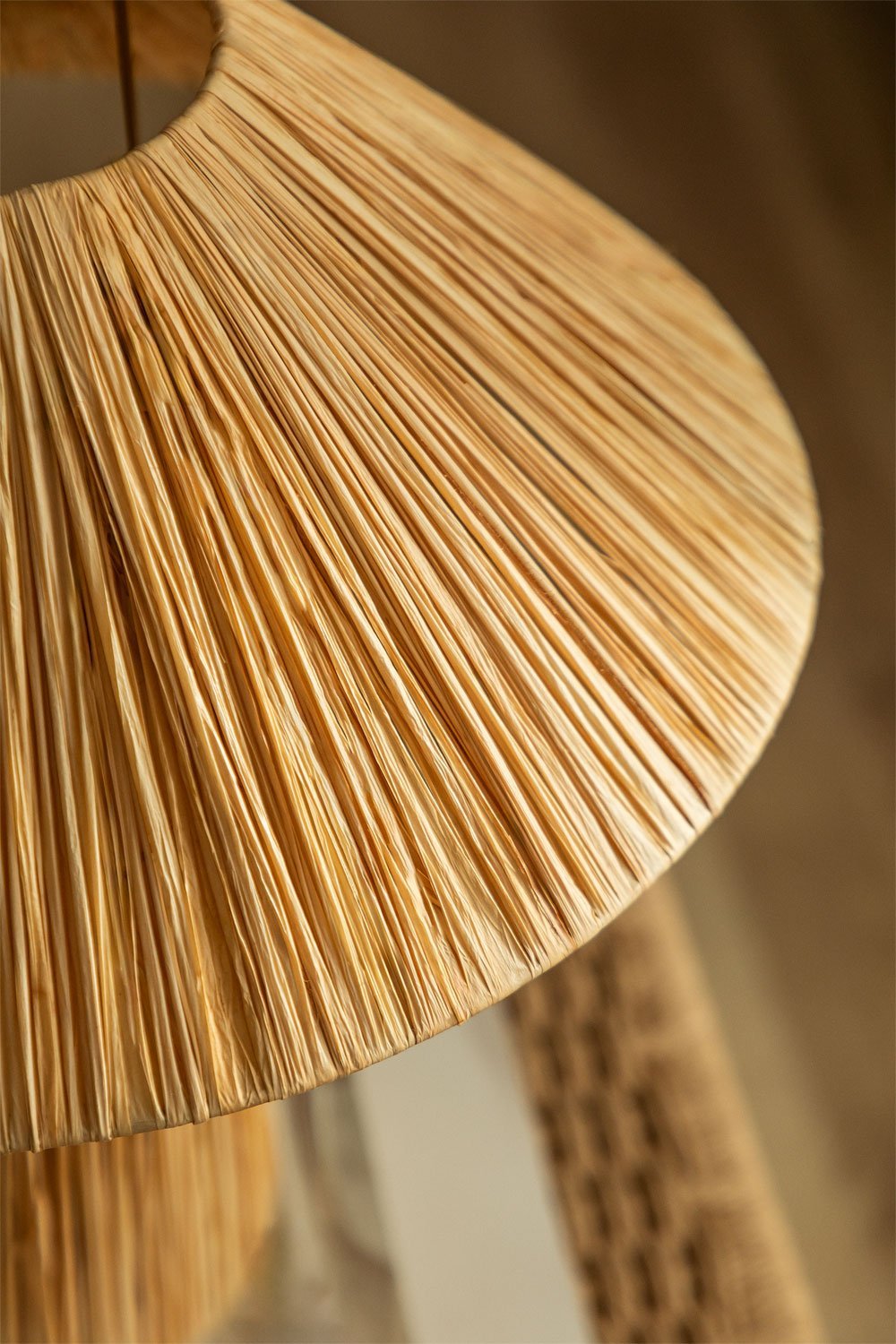 Aruel Raffia Table Lamp, gallery image 2