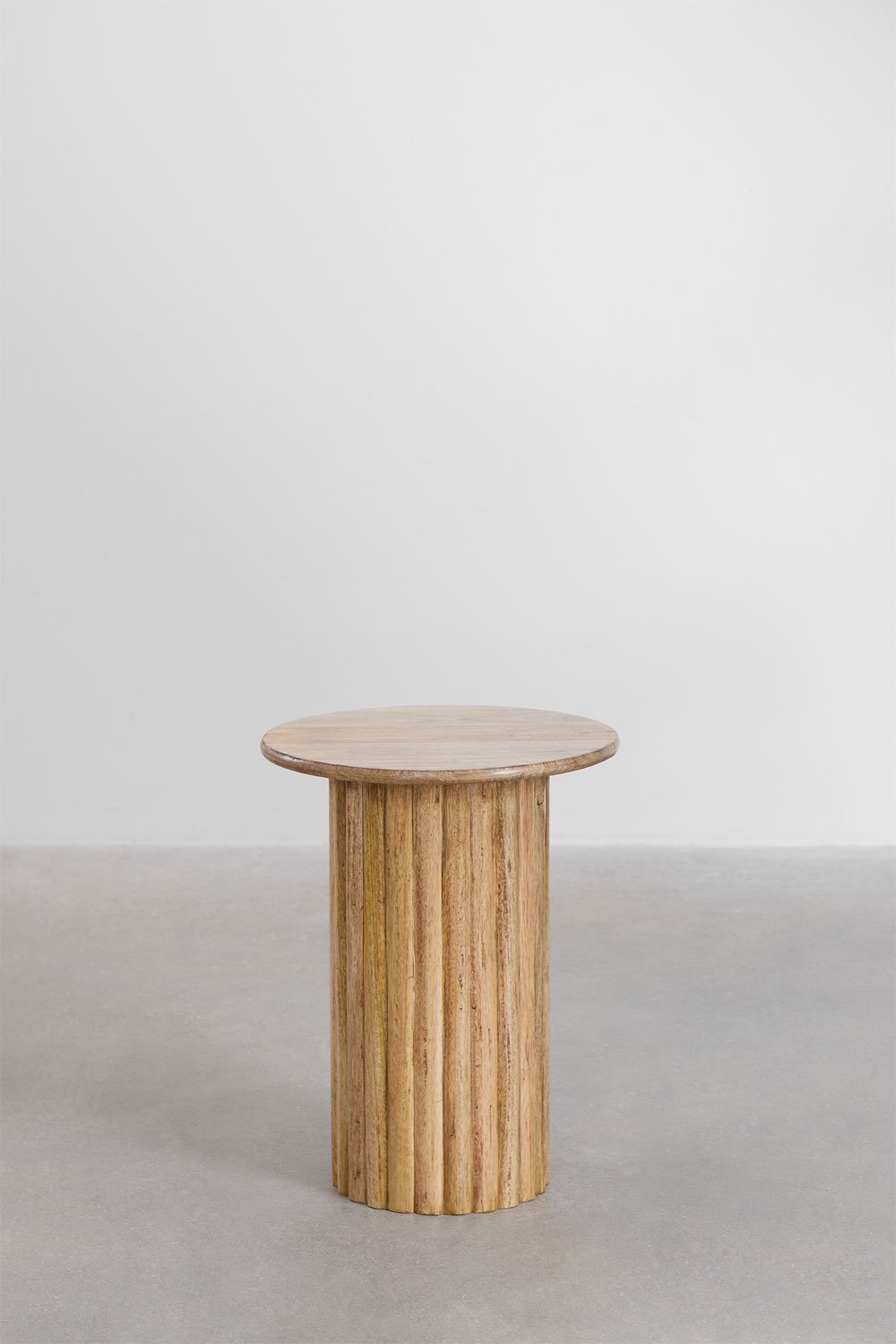 Barnet Mango Wood Side Table, gallery image 1