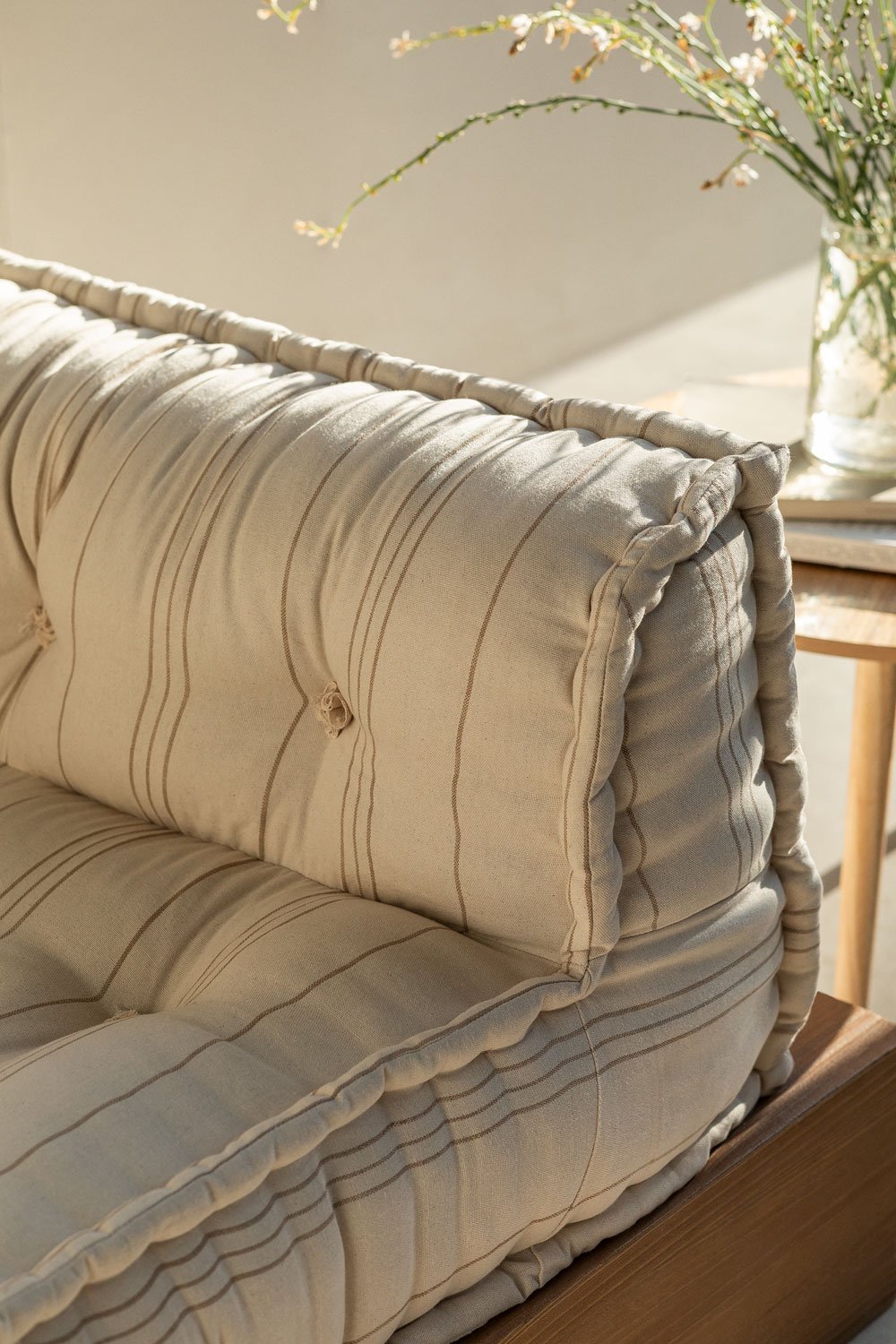 3 Piece Modular Corner Sofa in Cotton Dhel, gallery image 2