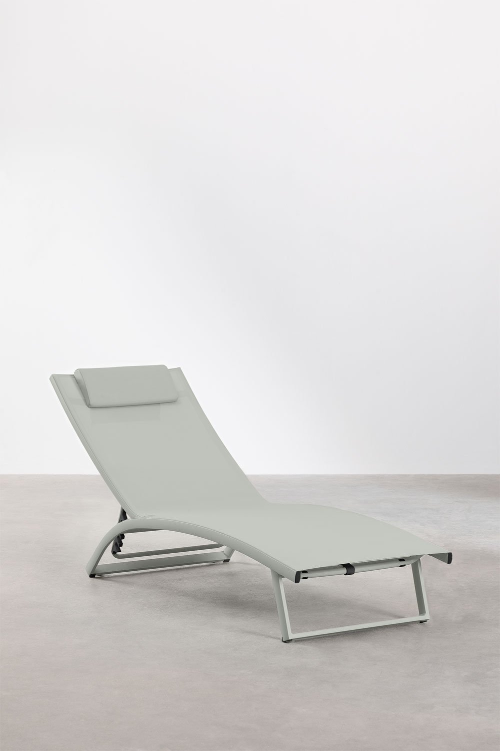 Reclining Aluminium Sunbed Dulem, gallery image 2