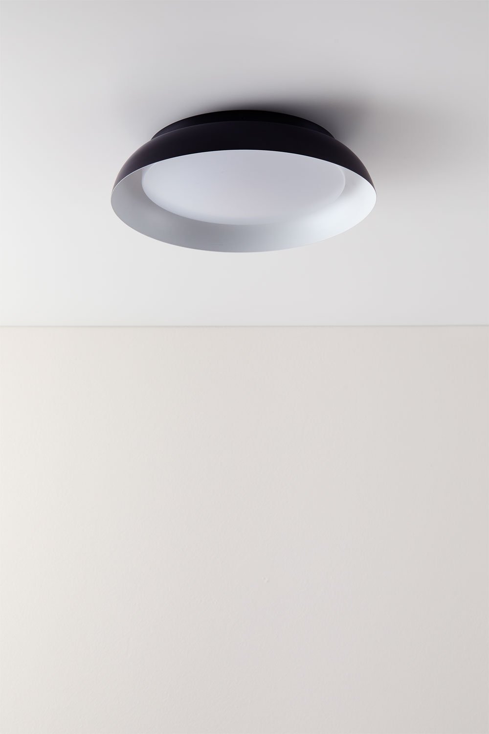 LED Outdoor Ceiling Light in Azanuy Steel, gallery image 1