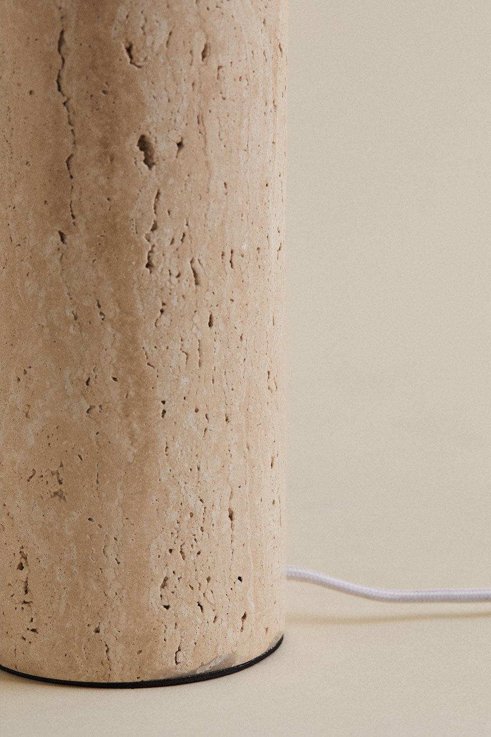 Bolgar travertine table lamp, gallery image 5