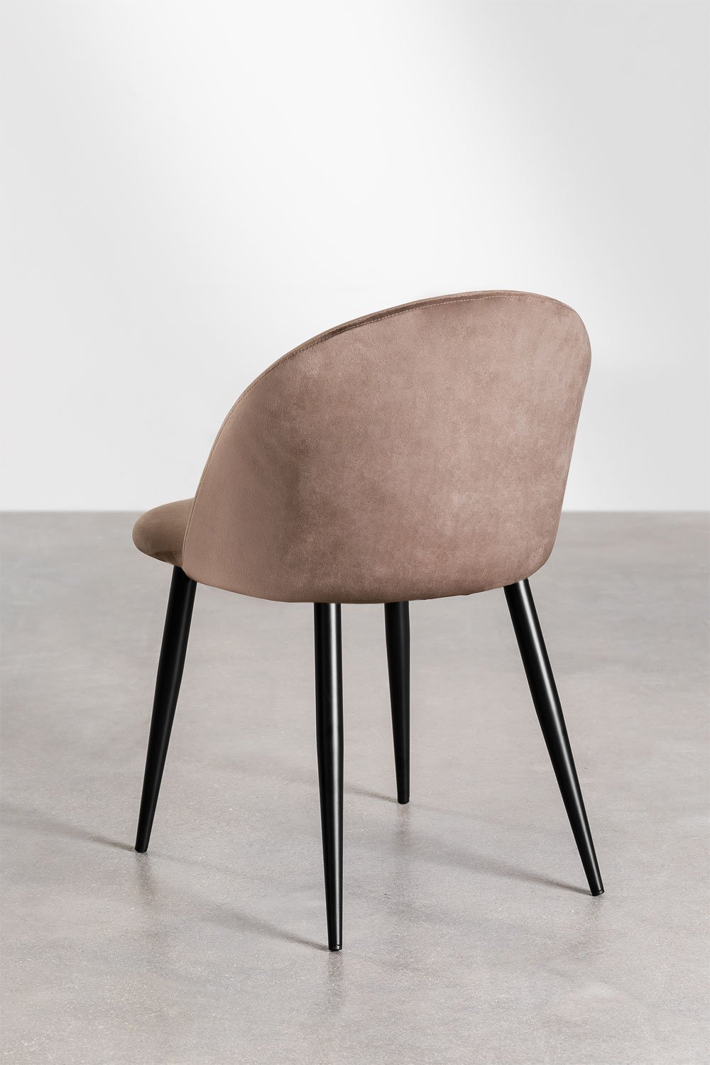 Kana velvet dining chair, gallery image 4