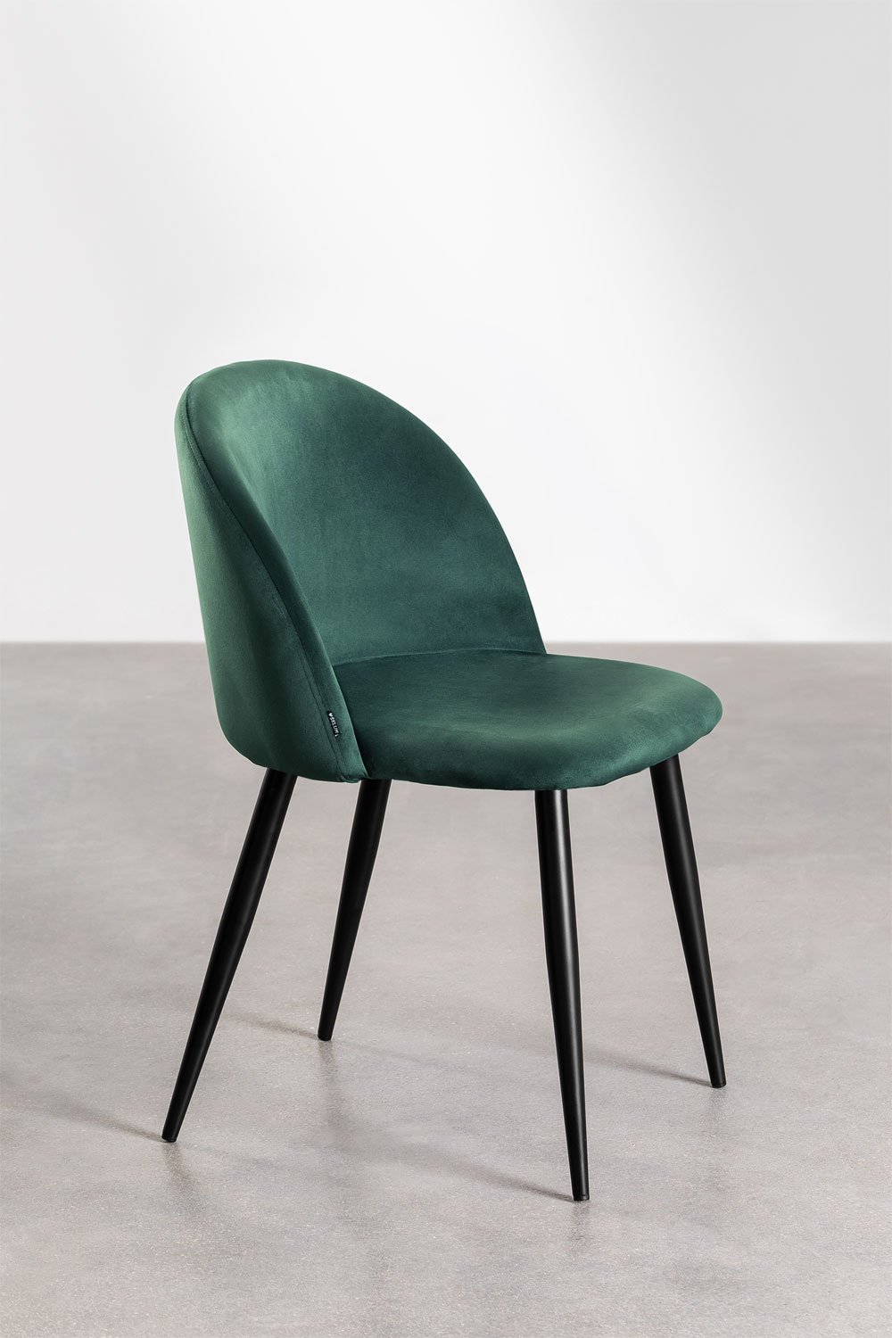 Set of 2 Velvet Dining Chairs Kana , gallery image 3