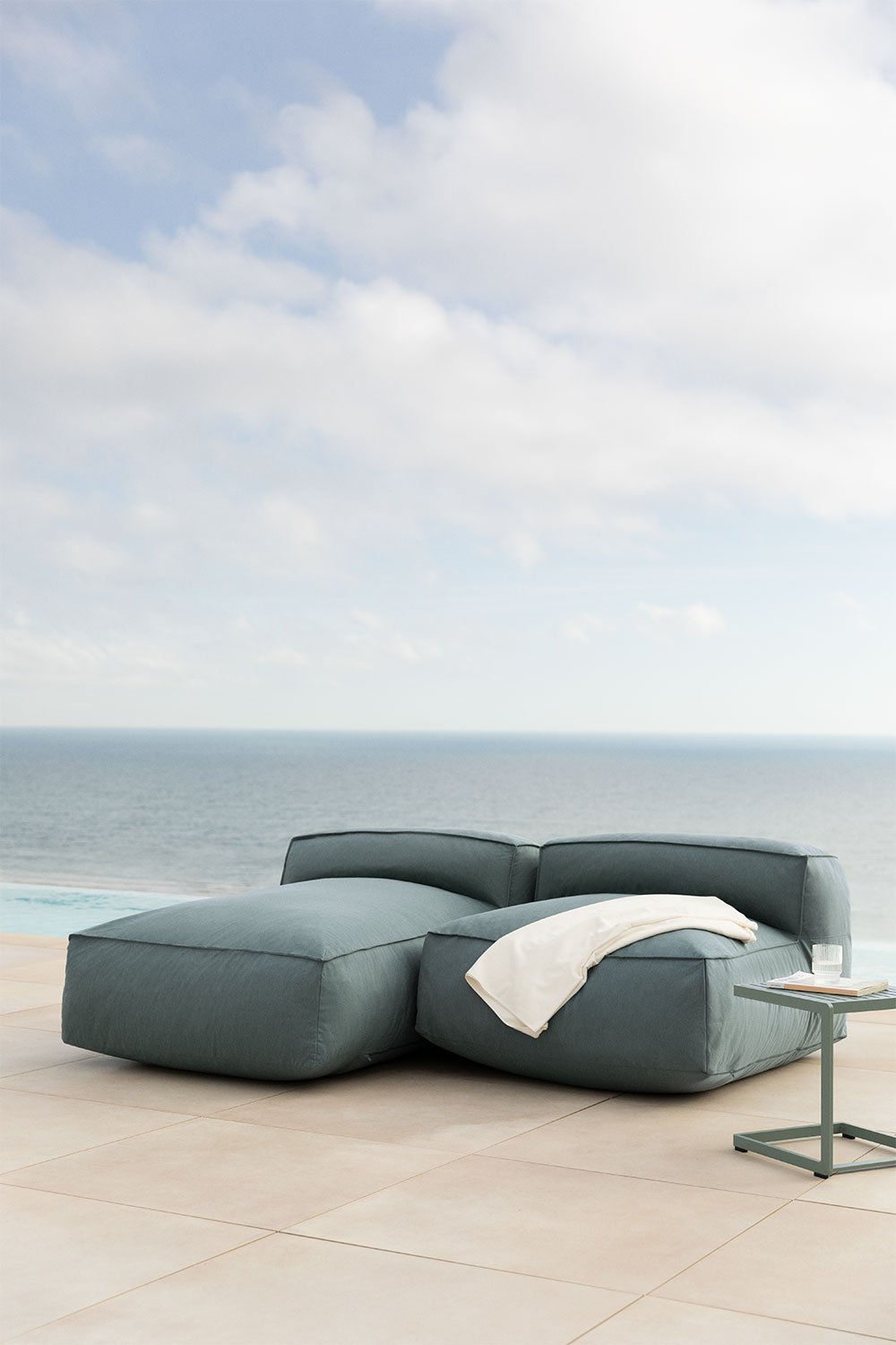 Sofá Modular Chaise Longue de 2 piezas para Jardín Dojans       , gallery image 1