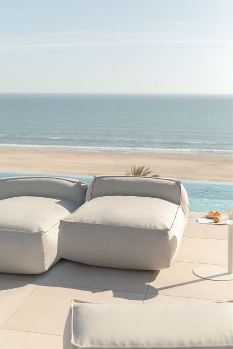 Garden Sofa Modules in Dojans Fabric