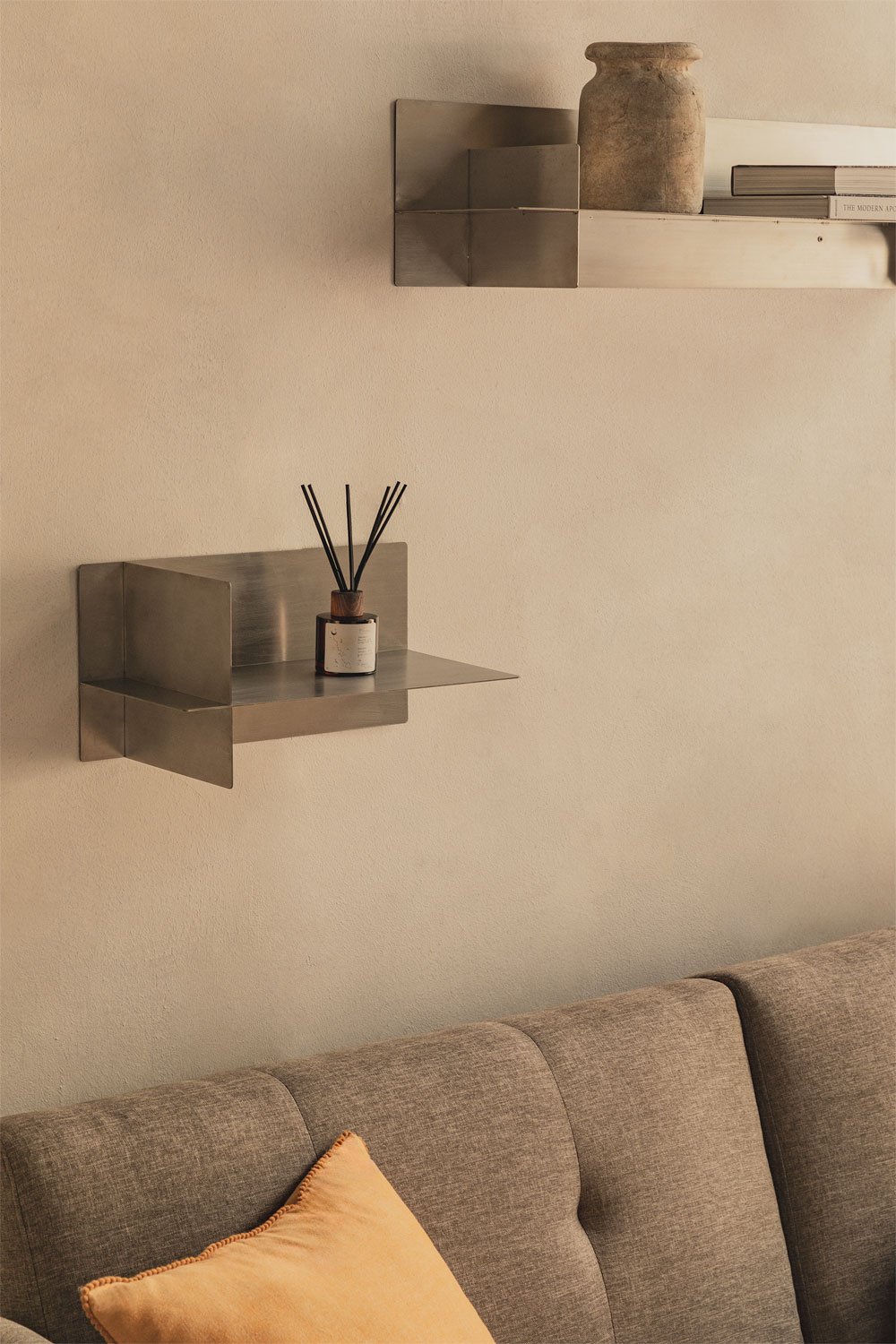 Nolvia Steel Wall Shelf, gallery image 1